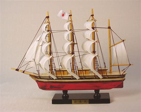 帆船模型 石頭枕